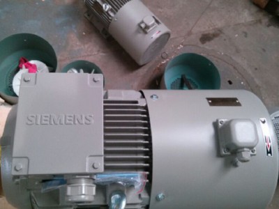 Siemens原装西门子电机250KW三相变频电机380V调速电机可加编码器制动器刹车散热风扇1LE0001-3BB33