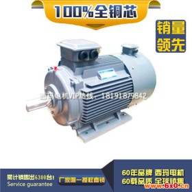 西玛牌 YVF2-100L-6A 1.5KW 5~70Hz IP54 380V 变频调速电机 西玛电机