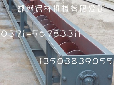 槽型螺旋输送机  工业螺旋输送机   矿业螺旋输送机性能