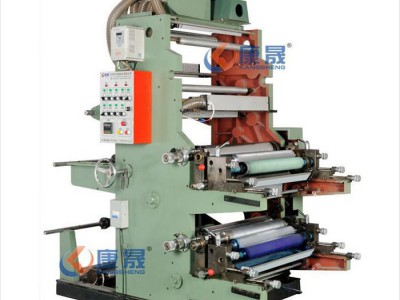 供应专业塑料袋高速柔性凸版4色印刷机，康晟品牌印刷机 凸版印刷机  700型印刷设备 操作简单