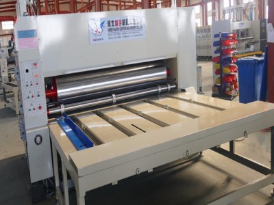 华宇 半自动印刷开槽机 纸箱设备供应 纸箱印刷机 纸箱机械