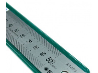 世达SATA五金工具测量钢直尺钢板尺 300mm 91402促销正品不锈钢