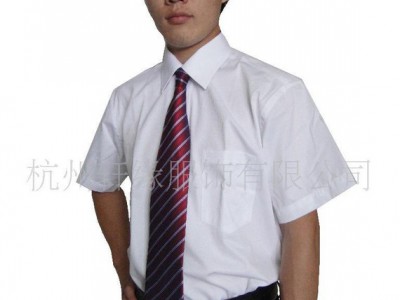 职业服装  职业服装 职业套装 纯白色长袖衬衣批发