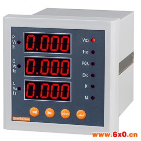 扬州中瑞电气ZR2000系列9方形（96*96）多功能电力仪表智能数字仪表,谐波电力仪表价格,谐波表价格,电力综合仪表