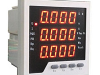 扬州中瑞电气ZR2000系列42方形（120*120）多功能电力仪表表电力网络仪表厂家 三相智能电力仪表厂家 电力仪表