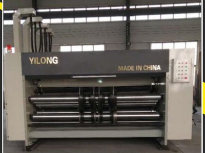 高速水墨印刷开槽模切机 东光高速水墨印刷开槽模切机