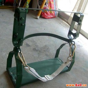 【华政】电力电信吊椅滑车 电工座滑椅 双轮吊椅滑板 电工双轮高空滑板
