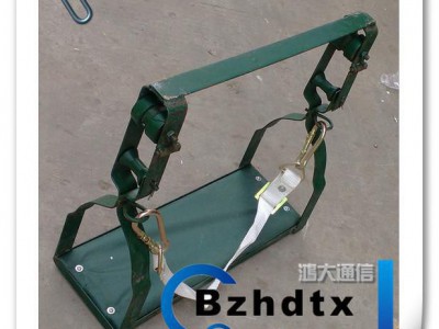 荆州高空滑板滑椅 钢绞线滑车 电力电信吊椅滑车 电工座滑椅 电工吊椅