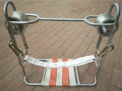 华政吊椅，高空滑板 电工滑椅/电工高空吊椅/单双轮电工滑板