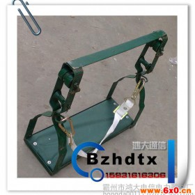新疆电工滑椅高空滑板单轮电工吊椅 钢绞线滑车 双轮电工滑车0.