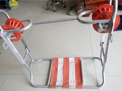 【华政】电工座滑椅 双轮吊椅滑板 电工双轮高空滑板 双轮滑车厂家