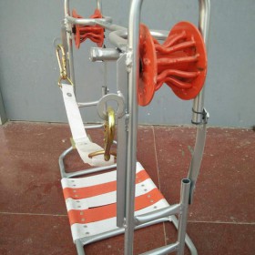 【华政】电工电力滑椅 双轮通讯 高空滑板滑椅 滑板吊椅