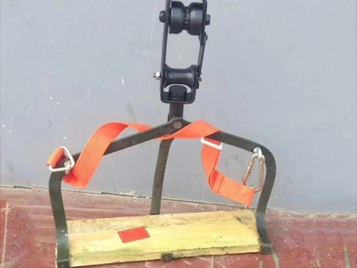 华政双轮滑车 滑板钢绞线 双轮吊椅