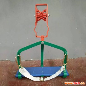 华政吊椅/电工滑板/线缆座椅 胶轮滑轮/高空滑轮/胶轮滑板