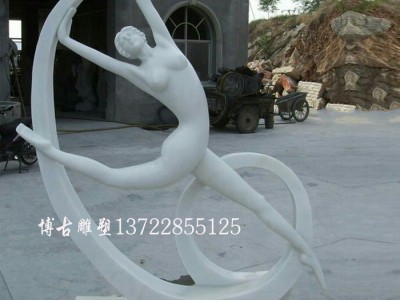西方舞者雕塑 家居西方人物雕塑