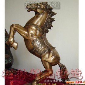 纯铜城市铜雕塑，铜雕塑马，铸铜马 家居装饰马头 价格