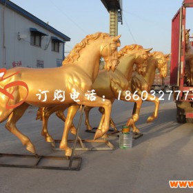 安徽康大雕塑 创意家居工艺品铜马摆件定制