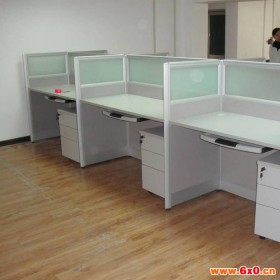 电脑桌椅组合隔断 隔断办公桌 办公隔断屏风桌 二手办公家具