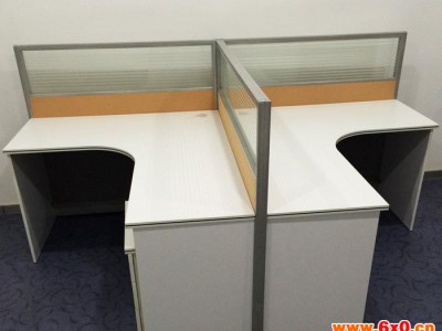上海办公家具办公桌 2人组合屏风职员桌简约时尚现代办公桌员工