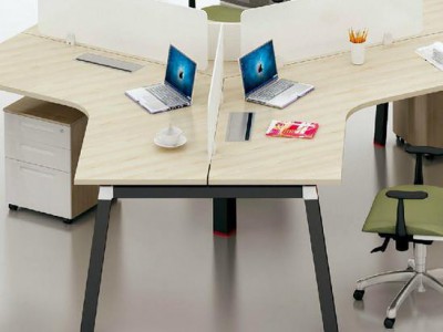 电脑桌椅组合隔断 隔断办公桌 办公隔断屏风桌  钢架桌办公家具生产批发厂家