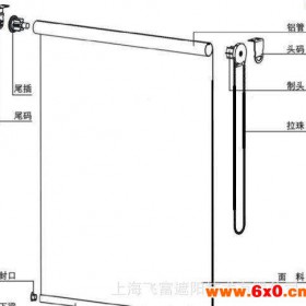 河北秦皇岛北戴河办公窗帘办公楼遮阳工程卷帘生产厂家