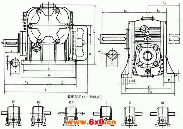 TP型平面包络环面蜗杆减速机