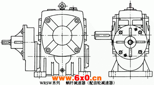 WRSW系列蜗轮蜗杆减速器产品特点及性能参数