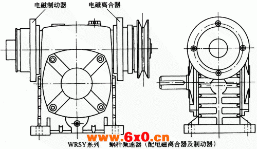 WRSY系列蜗轮蜗杆减速器产品特点及性能参数