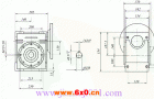 WWJ系列蜗杆减速机(WWJ130型尺寸图)