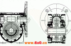EWRV系列蜗轮蜗杆减速机概述及结构图