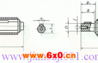 EWRV系列蜗轮蜗杆减速机安装型式，输出方式尺寸图表（二）