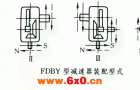 FDBY型圆锥圆柱齿轮减速机的结构型式和装配型式ZBJ19026-90