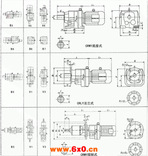 CR斜齿轮减速器