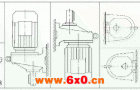 C31、C41、C61、C71、C81、C91、C101、C121、C151、系列一级斜齿轮减速机安装尺寸图表