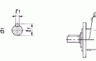 C31、C41、C61、C71、C81、C91、C101、C121、C151、一级斜齿轮减速机输入轴尺寸