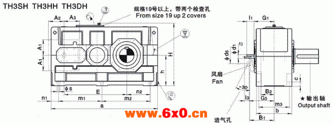 TH、TB大功率减速机