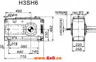 H3SH系列外型及安装尺寸图