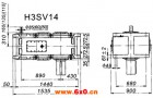 H3SV系列外型及安装尺寸图