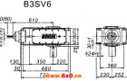 B3SV系列外型及安装尺寸图