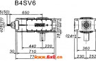 B4SV系列外型及安装尺寸图