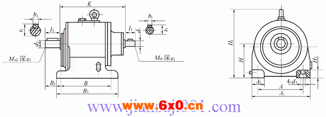 TZ系列同轴式齿轮减速机（JB-T7000-1993）