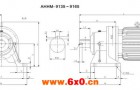 ADC系列摆线减速机尺寸图表AHHM-9135～9165