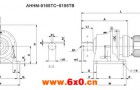 ADC系列摆线减速机尺寸图表AHHM-9165TC～9195TB