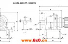 ADC系列摆线减速机尺寸图表AHHM-9205TA～9225TB