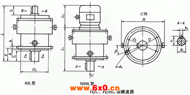 H型星轮减速机JB/T8712-1998