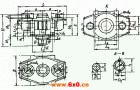 ZZRH型二环减速机外形尺寸(JB－T10299-2001)
