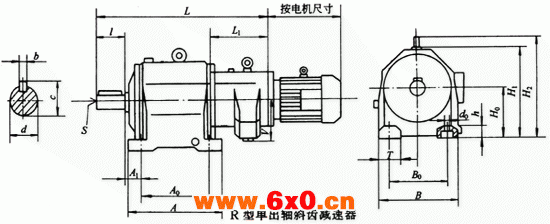 R系列斜齿轮减速器