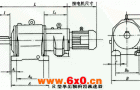 R系列带单出轴斜齿硬齿面减速机外形及安装尺寸Q/ZTB03-2000