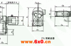 FA37、FA47、FA67、FA77、FA87、FA97、FA107、FA127系列平行轴斜齿轮减速机外形及安装尺寸