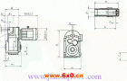 JTFA37-JTFA157轴装式平行轴斜齿轮减速电机外形及安装尺寸